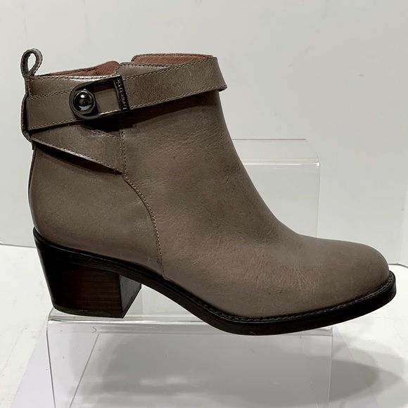 Taupe gray ankle boot Louis et Cie - Picture 4 of 9